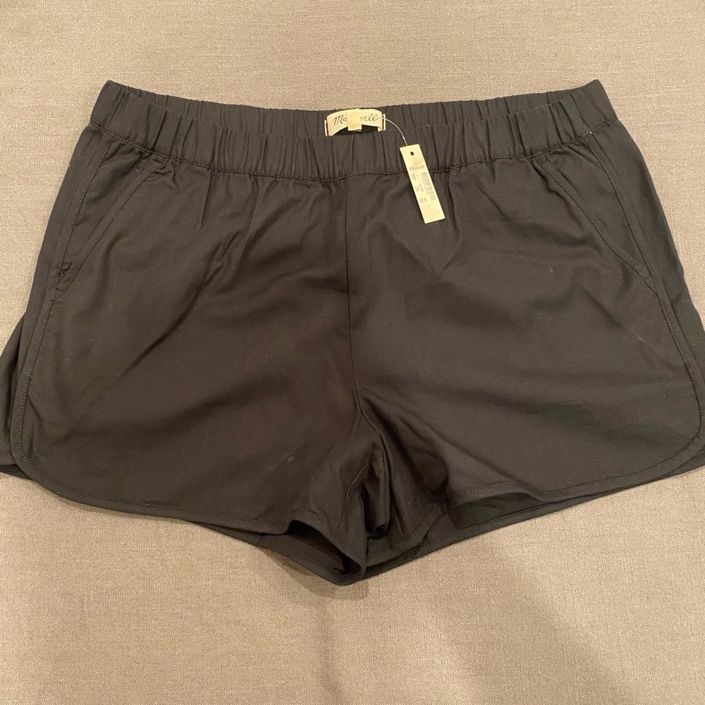NWT Madewell Black Shorts